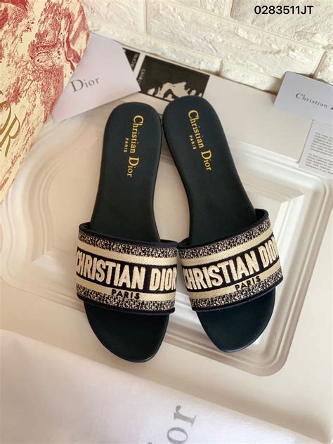 christian dior slippers women|Christian Dior sandals tie up.